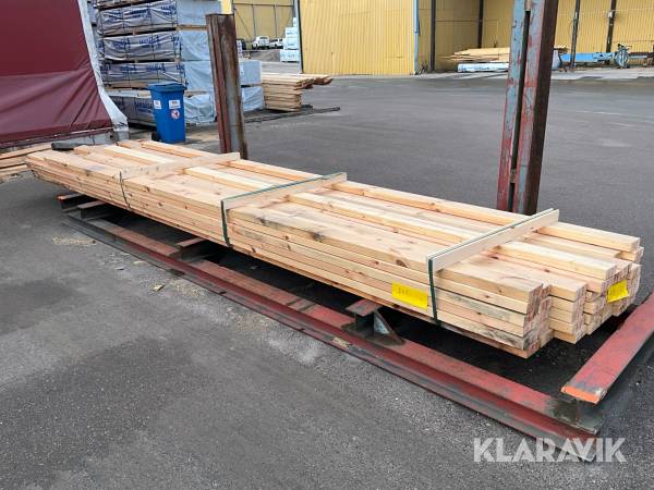 Virkespaket Hyvlat 45x120 219 Löpmeter