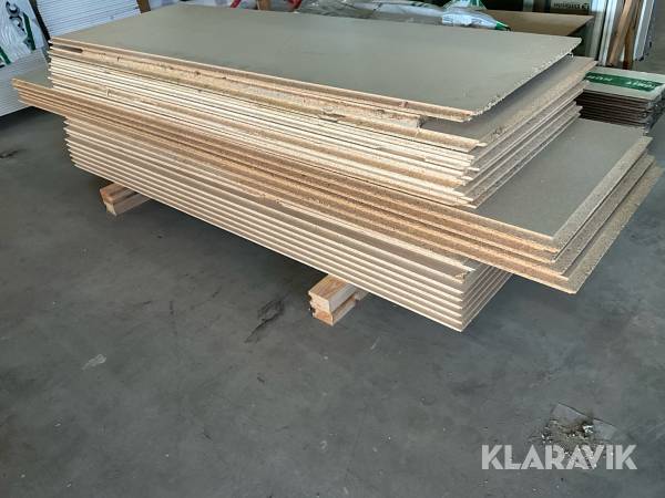 Spånskivor Forestia Golv standard 1800/2400x600x22 mm, 21 st (17+4)