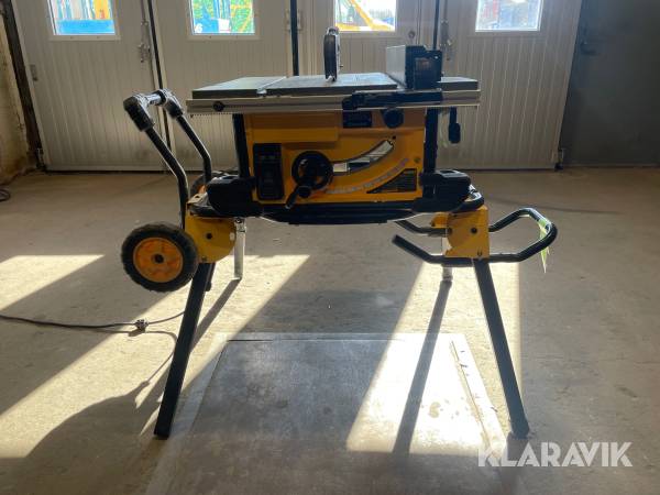 Klyvsåg & sågbänk på hjul Dewalt DCS7485, DE7400