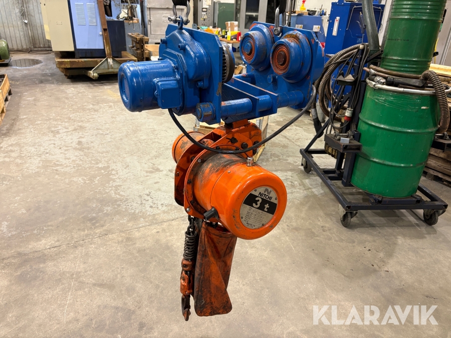 Telfer med åkvagn Nitchi EMT-4