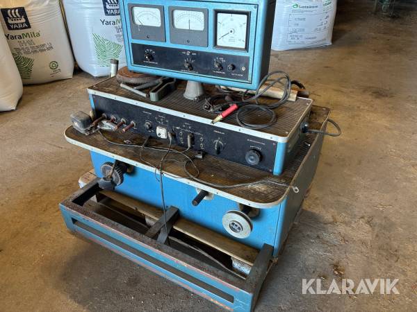 Provbänk för generatorer och startmotorer Öbergs El Instrument GS