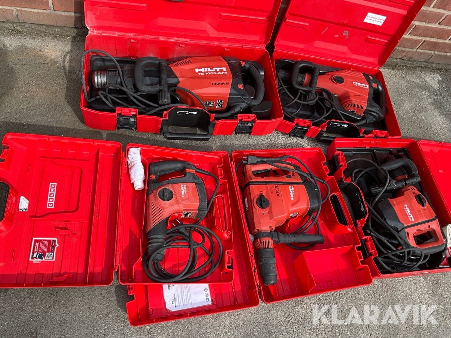 Bilningsmaskin / borrhammare Hilti 5st