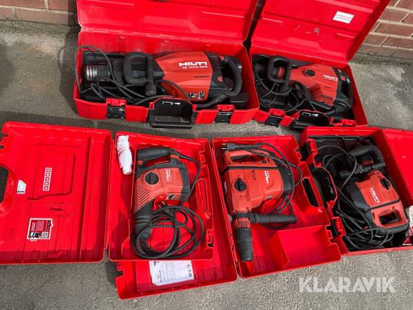 Bilningsmaskin / borrhammare Hilti 5st