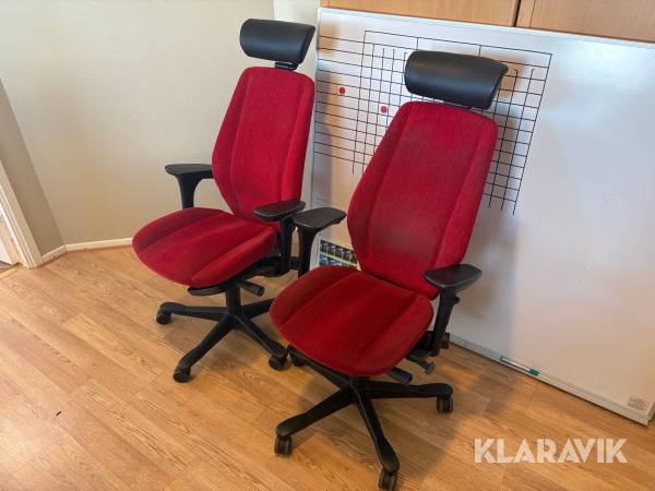 Kontorsstolar Kinnarps 2st