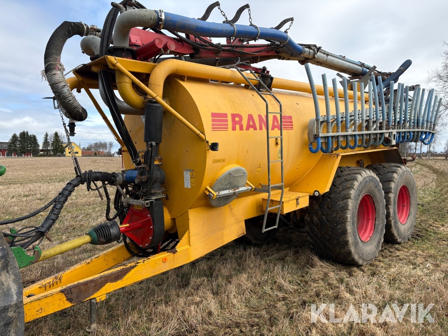 Gödseltunna Ranaverken 15m2 med 12m slangspridarramp
