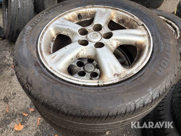 Odubbade vinterdäck med fälg med Bridgestone Turanza ER300 205/55 R 16 4 st