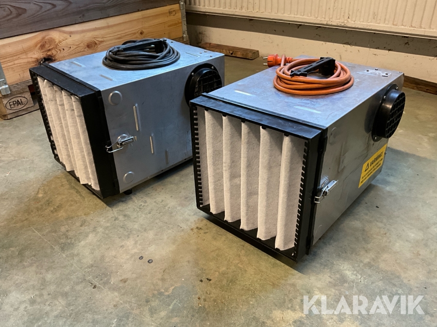 Luftrenare Dustcontrol DC AirCube 500 2st