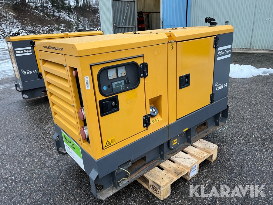 Elverk Atlas Copco Qas 14