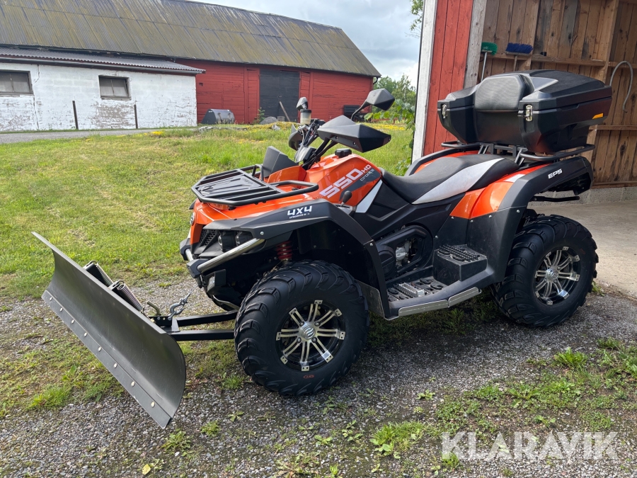 ATV Cfmoto CForce 550 EPS 4x4 med plog