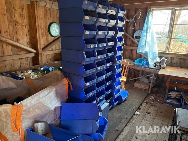 Förvaringsbackar olika storlekar