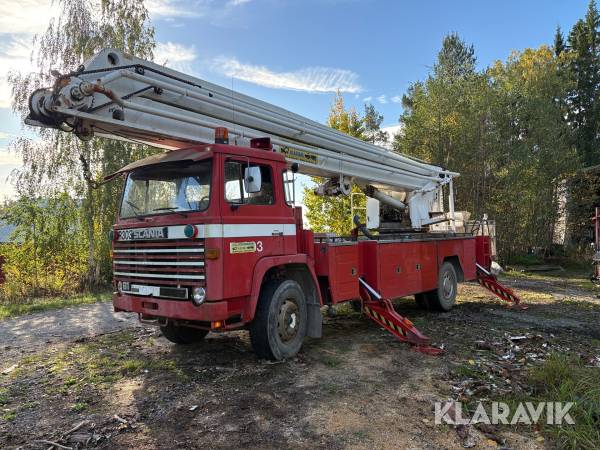 Kranbil Scania 81