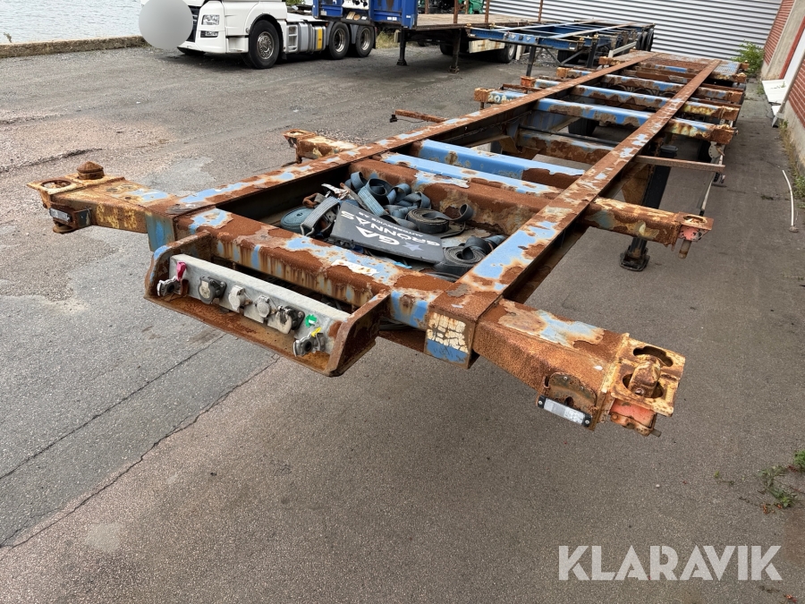 Containerchassi Samro ST39WG