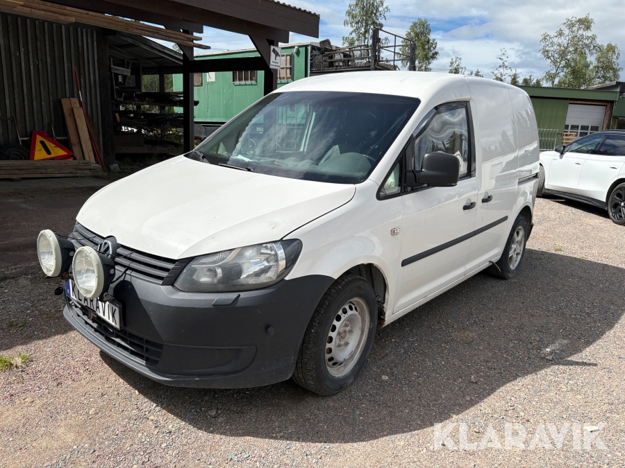 Skåpbil Volkswagen Caddy verkstadsinredd