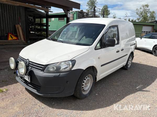 Skåpbil Volkswagen Caddy verkstadsinredd