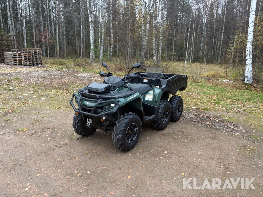 6-Hjuling Can-Am Outlander 650 V-Twin EFI