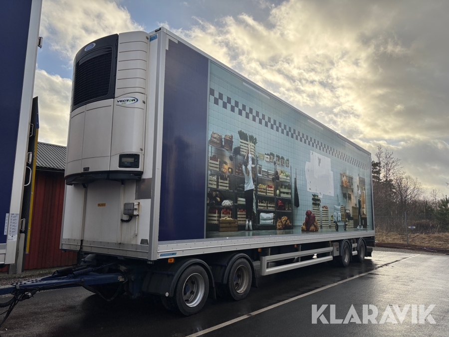 Fryssläp HFR Full Axel trailer En fryszon