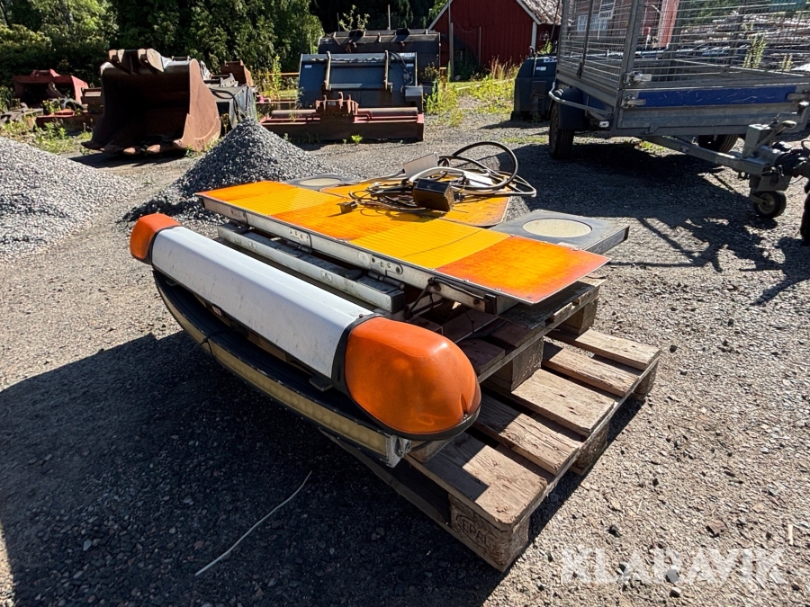 Takskylt ACMP A20 dubbelsidig elektrisk