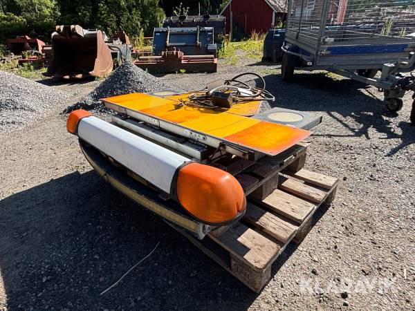 Takskylt ACMP A20 dubbelsidig elektrisk