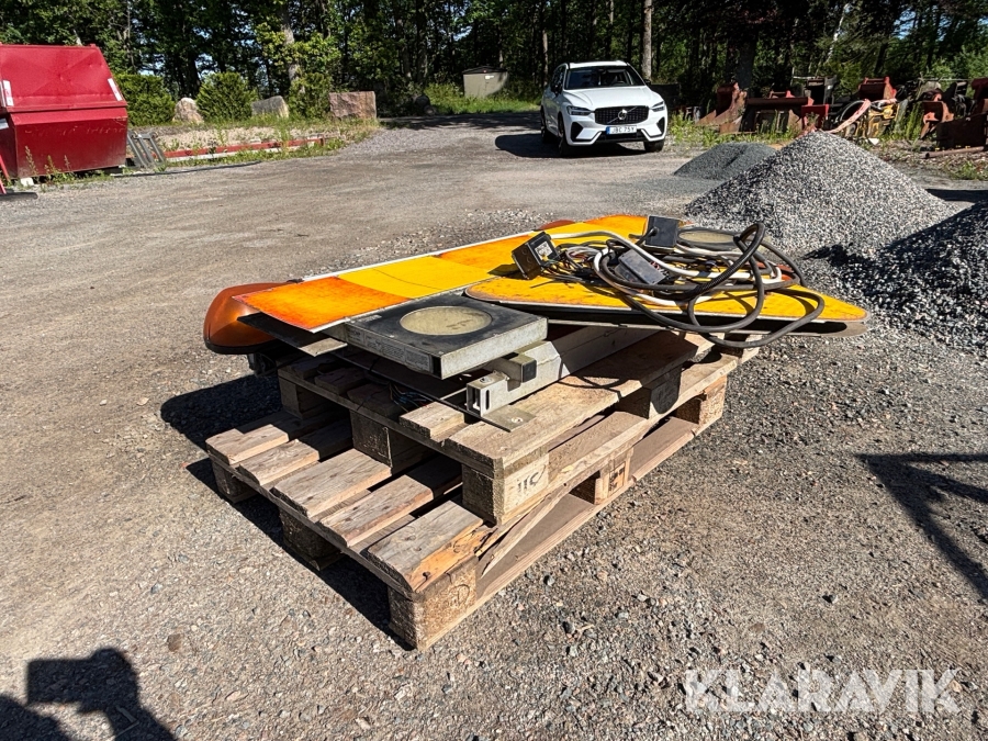 Takskylt ACMP A20 dubbelsidig elektrisk