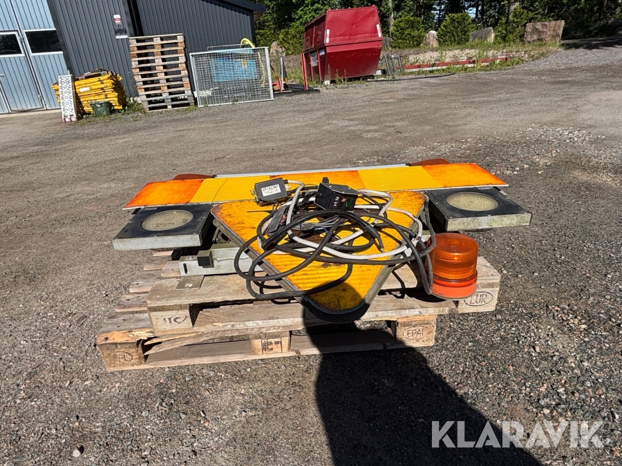 Takskylt ACMP A20 dubbelsidig elektrisk