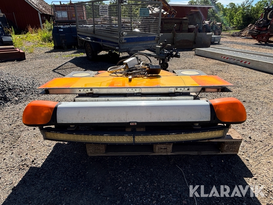 Takskylt ACMP A20 dubbelsidig elektrisk