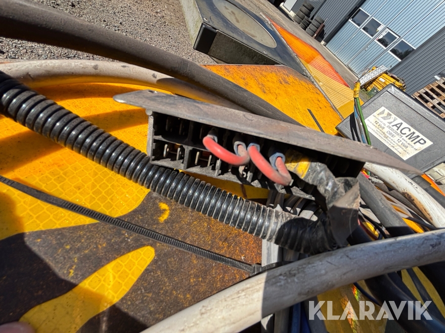 Takskylt ACMP A20 dubbelsidig elektrisk