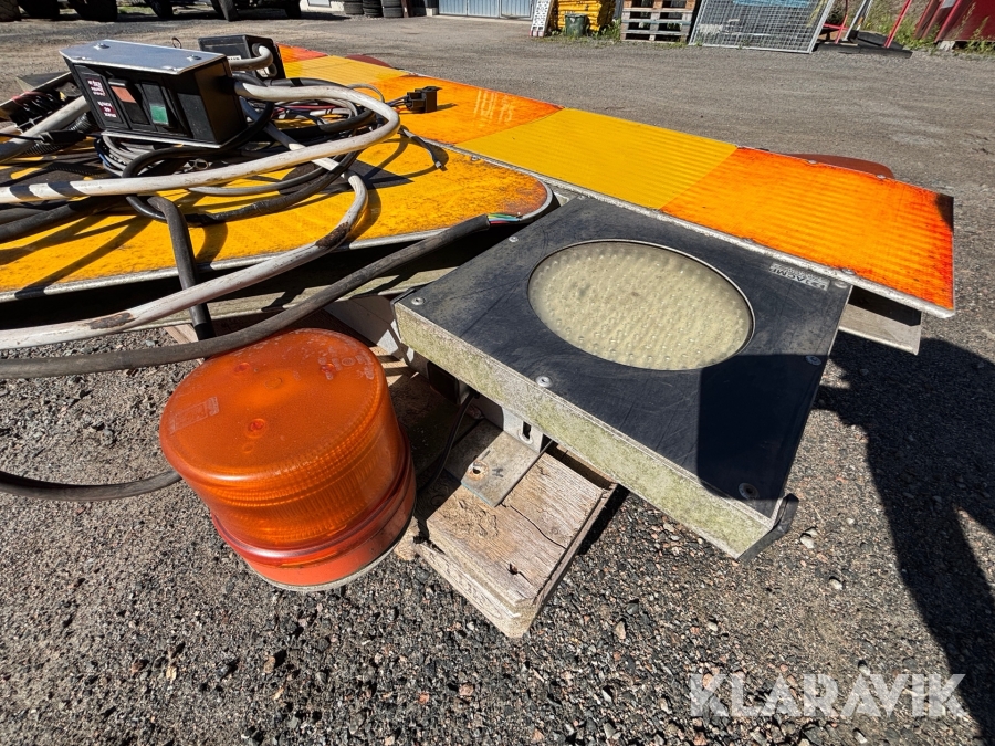 Takskylt ACMP A20 dubbelsidig elektrisk