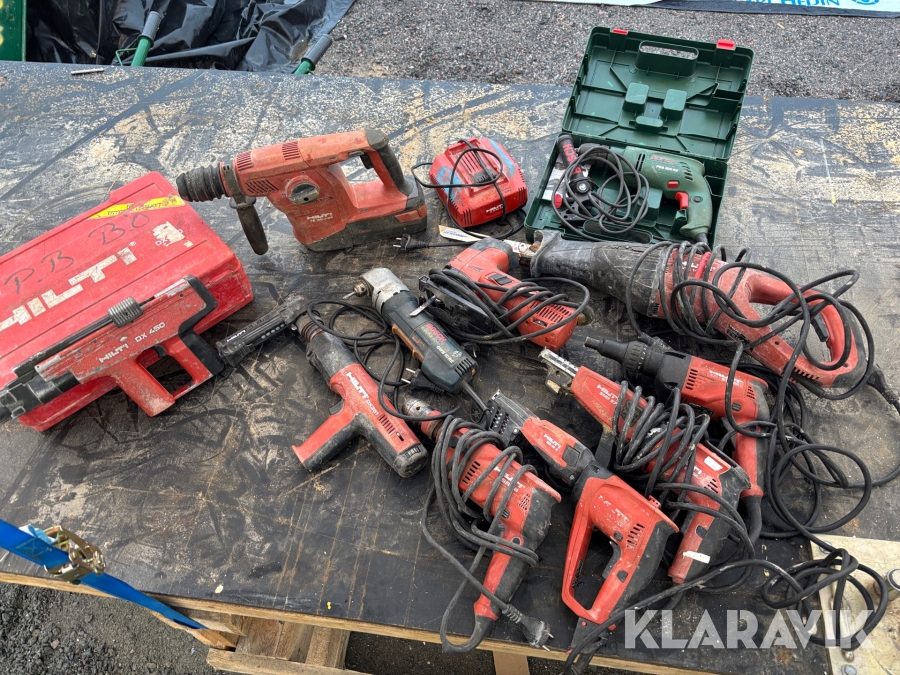 Diverse handverktyg Hilti