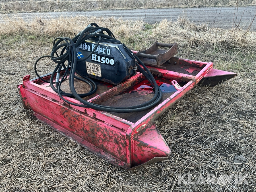 Kedjeröjare/kättingröjare Ilsbo Röjarn H1500