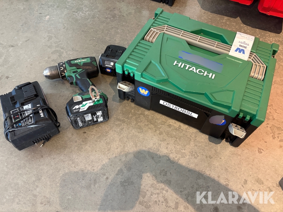 Borrskruvdragare Hitachi / Hikoki DS18DBSL