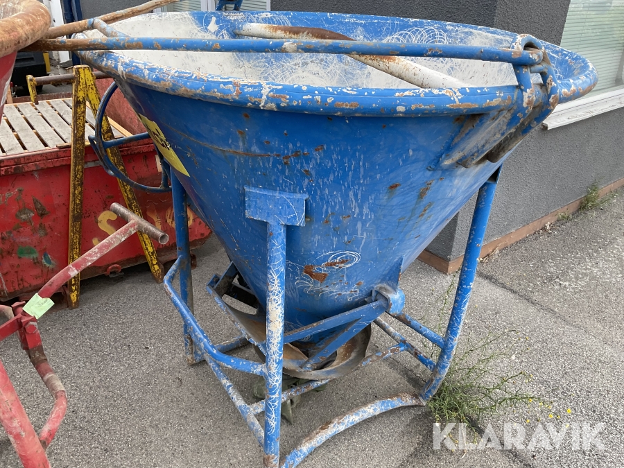 Betongbask vägg