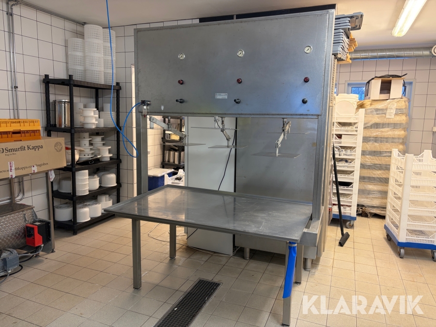 Press för osttillverkning Rademaker LDP 3337