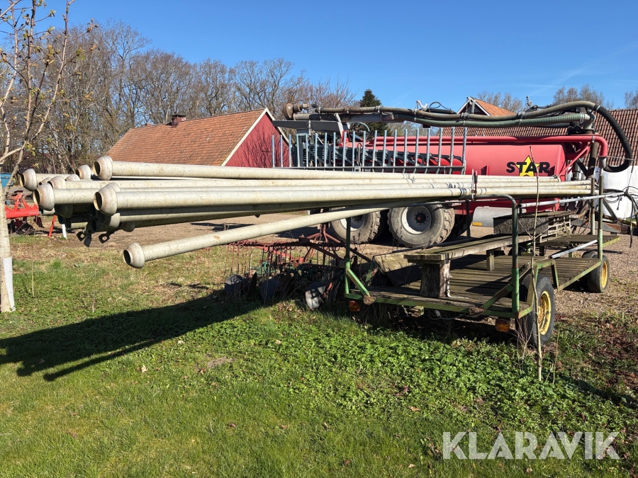 Bevattningsrör aluminium 29st