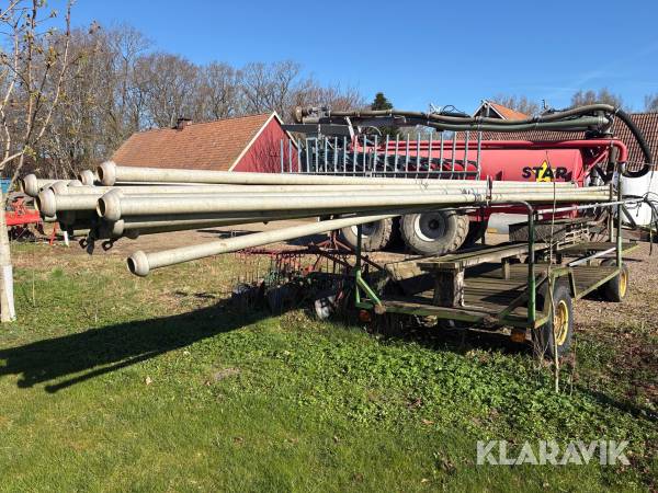 Bevattningsrör aluminium 29st