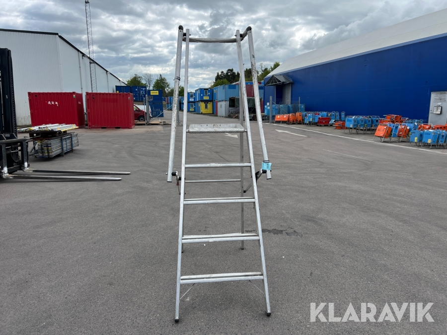 Trappstege med plan Zarges Zap Z600 1,32 m