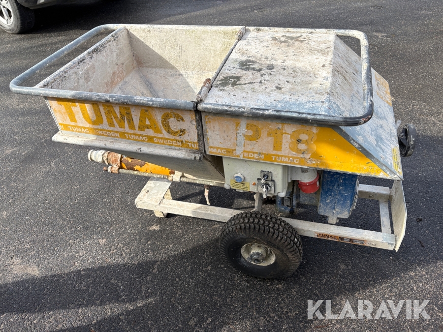 Putsspruta för färg och tunnputs Tumac P18
