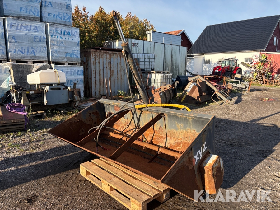 Sandspridare XYZ 7648 Trepunktsfäste
