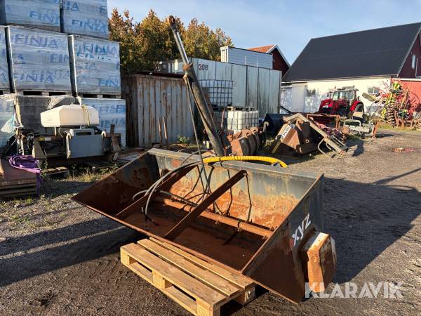 Sandspridare XYZ 7648 Trepunktsfäste