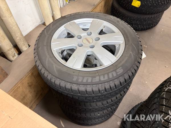 Hjul Dezent 195/65r15 Sunfull 4st