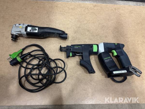 Skruvautomat Festool AF 55-DWC och multiverktyg