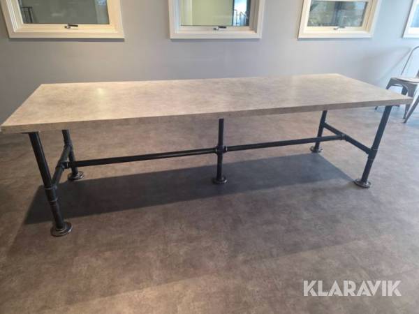 Köksbord / konferensbord Egenbyggt 2390x80 3st