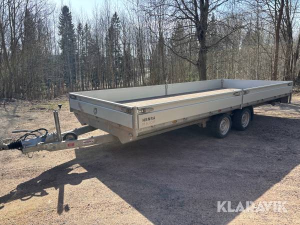 Plattformssläp Henra PL350