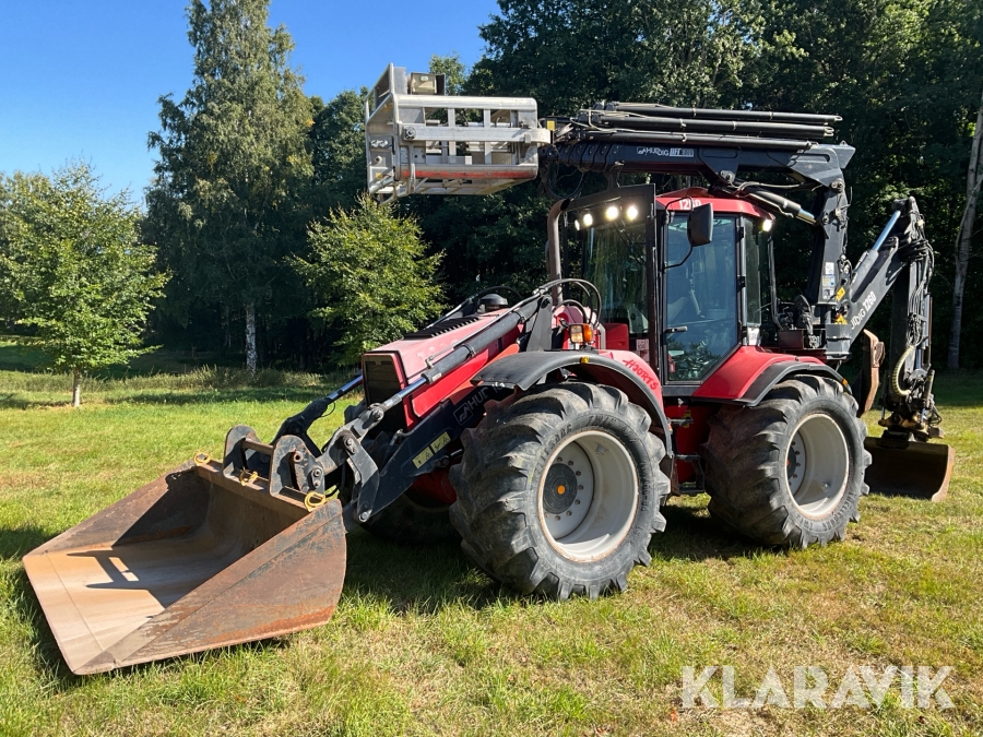 Grävlastare Huddig 1260 med korg