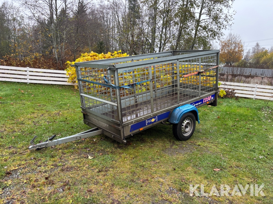 Personbilssläp Caravan 1250XL