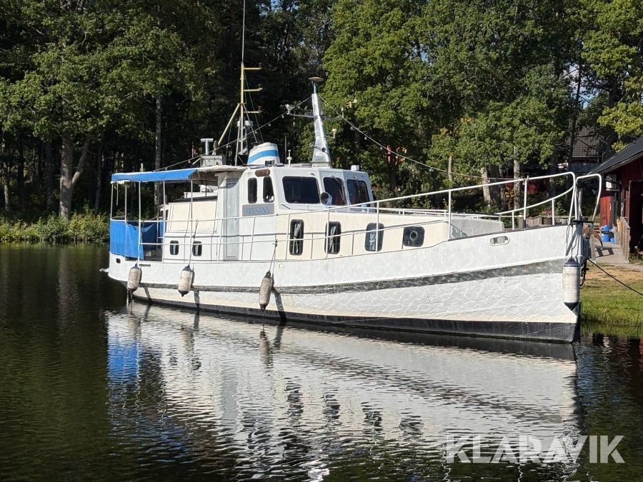 Stålbåt 12.5 x 3.5 m