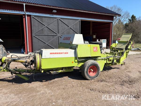 Småbalspress Claas Markant 65