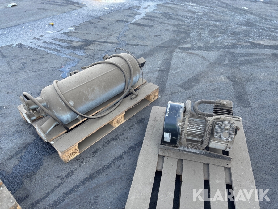 Kompressor Kaeser med tank