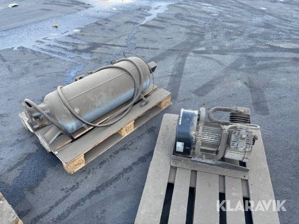 Kompressor Kaeser med tank