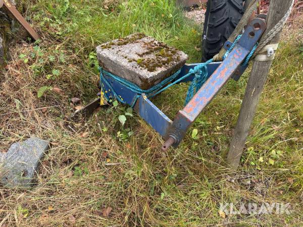 Vägsladd med Trepunktsfäste