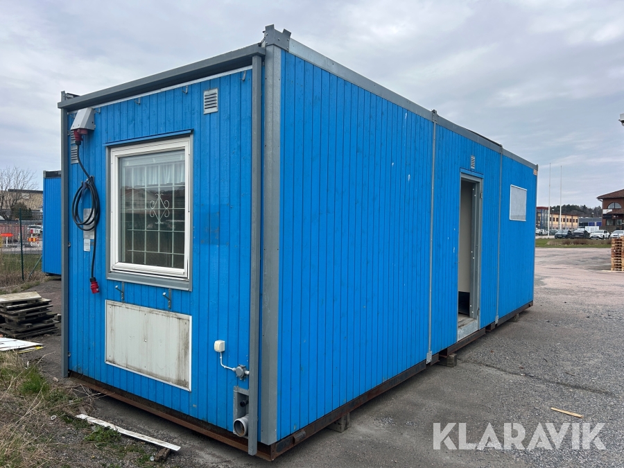 Personalbod Volymbyggen med dusch